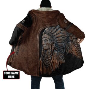 Native American Coat, Custom Name Tribal Crew…