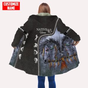 Native American Coat, Customized Name Horse Indigenous…