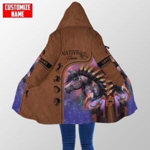 Native American Coat Customized Name Native American All Over Printed Hooded Cloak Coat Native American Hoodies 2 pnsx60.jpg