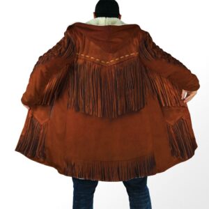 Native American Coat, Deep Brown Native American…