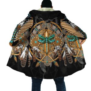 Native American Coat, Dragonfly Motif Native American…