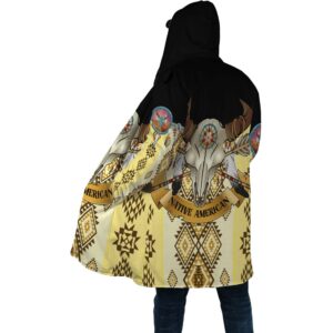 Native American Coat Iconic Fashion Native American 3D All Over Printed Hooded Cloak Coat 2 lcwekm.jpg