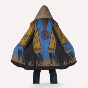 Native American Coat, Minimalism Native American 3D…