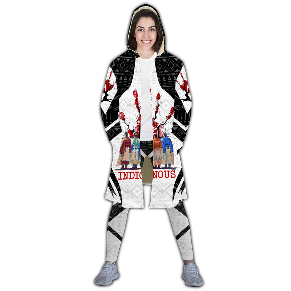 Native American Coat, Original Style Native American Hooded Cloak Coat, Native American Hoodies Native American Coat, Original Style Native American Hooded Cloak Coat, Native American Hoodies