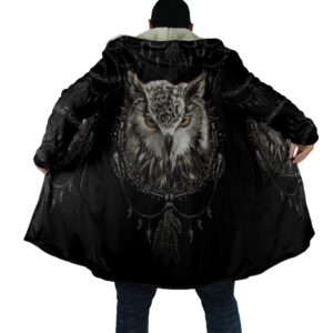 Native American Coat, Owl Native American 3D…