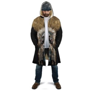 Native American Coat Retro Tribal Style Pattern Native American 3D All Over Printed Hooded Cloak Coat 3 jg3muc.jpg