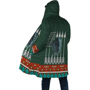 Native American Coat Show Determination Native American 3D All Over Printed Hooded Cloak Coat 2 hjkksu.jpg