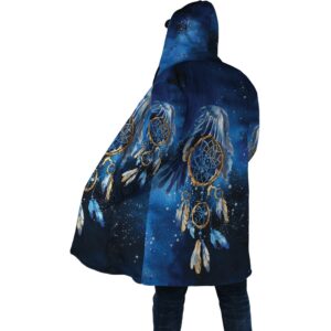 Native American Coat Sink Into A Beautiful Dream Native American 3D All Over Printed Hooded Cloak Coat 2 wngyqw.jpg