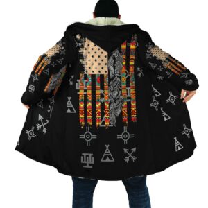 Native American Coat, Symbolic Patterns Native American…
