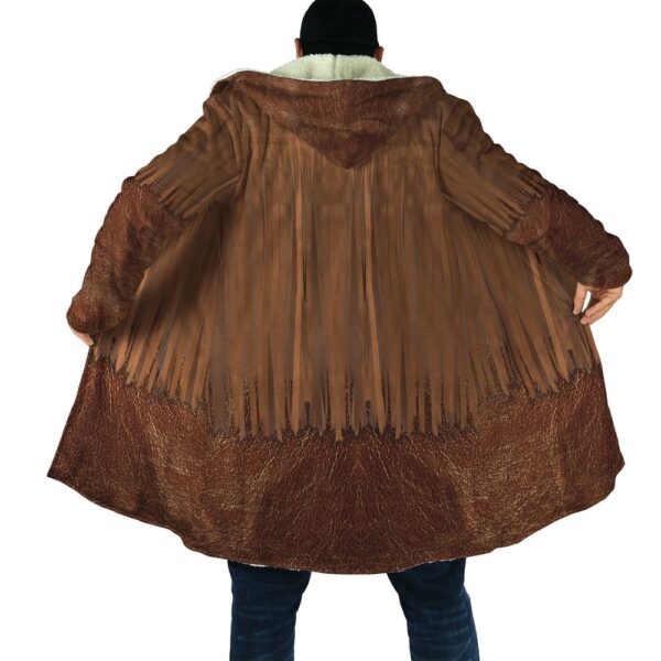 Native American Coat, Tribal Style Native American 3D All Over Printed Hooded Cloak Coat