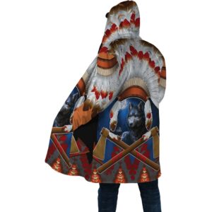 Native American Coat Woft Warrior Native American 3D All Over Printed Hooded Cloak Coat 2 nck3op.jpg