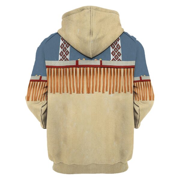 Native American Hoodie, Ancient Culture Native American 3D All Over Printed Hoodie, Native American Style Hoodie