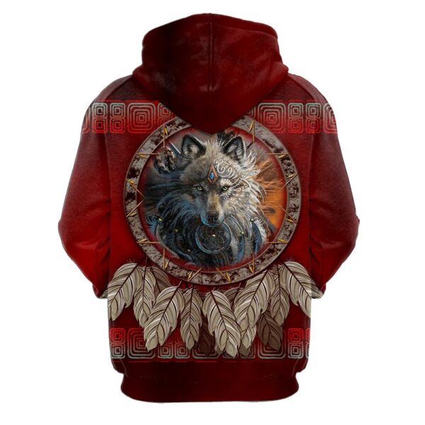 Native American Hoodie, Ancient Tribal Pattern Native American 3D All Over Printed Hoodie, Native American Style Hoodie