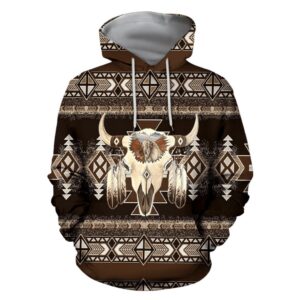 Native American Hoodie, Arts And Culture Native American 3D All Over Printed Hoodie, Native American Style Hoodie