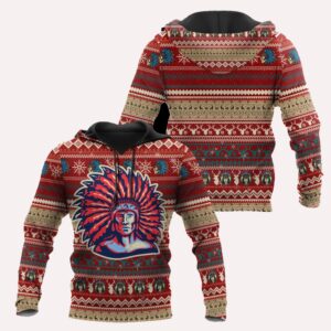 Native American Hoodie, Brocade Native American 3D…