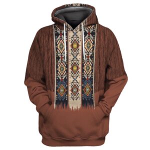 Native American Hoodie, Characteristic Motifs Native American…