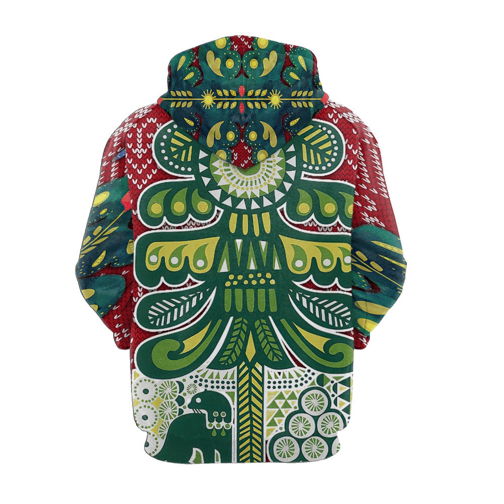 Native American Hoodie, Colorful Native American 3D All Over Printed Hoodie, Native American Style Hoodie
