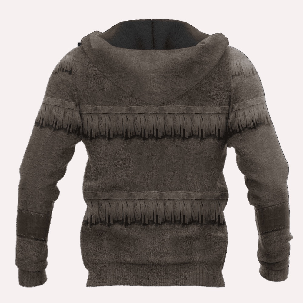 Native American Hoodie, Cowboy Jacket Motifs Native American 3D All Over Printed Hoodie, Native American Style Hoodie Native American Hoodie, Cowboy Jacket Motifs Native American 3D All Over Printed Hoodie, Native American Style Hoodie