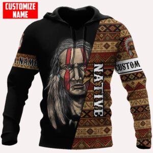 Native American Hoodie, Customized Name Ancient People…