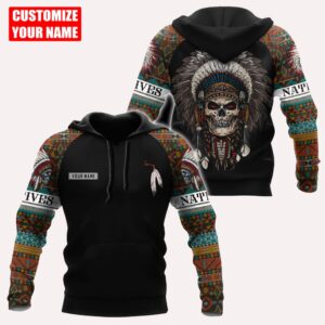 Native American Hoodie, Customized Name Indigenous Heritage…