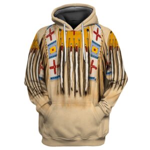 Native American Hoodie, Deep Cultural Heritage Native…