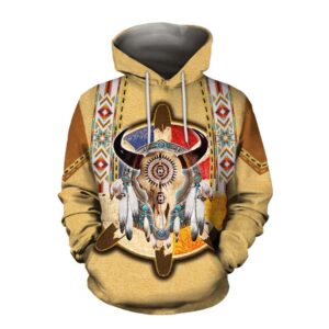 Native American Hoodie, Divine Sacrifice Native American…