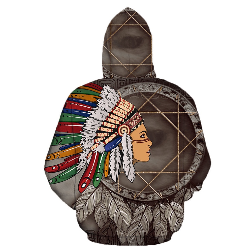 Native American Hoodie, Dream Catcher Totem Native American 3D All Over Printed Hoodie, Native American Style Hoodie Native American Hoodie, Dream Catcher Totem Native American 3D All Over Printed Hoodie, Native American Style Hoodie