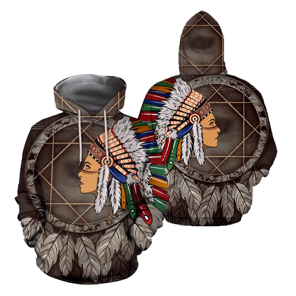 Native American Hoodie, Dream Catcher Totem Native American 3D All Over Printed Hoodie, Native American Style Hoodie Native American Hoodie, Dream Catcher Totem Native American 3D All Over Printed Hoodie, Native American Style Hoodie