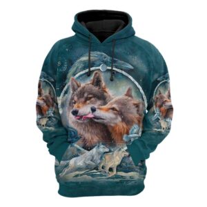 Native American Hoodie, Family Native American 3D…