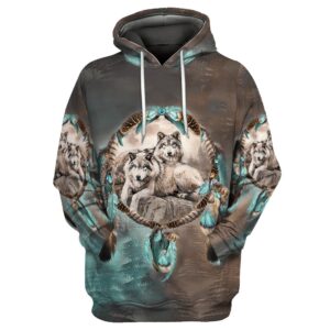 Native American Hoodie, Guard The Dream Native…