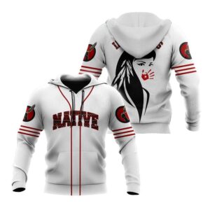 Native American Hoodie, Indigenous Girl Native American…
