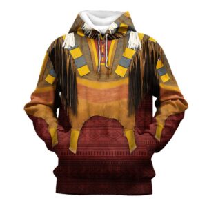 Native American Hoodie, Love Simple Native American…