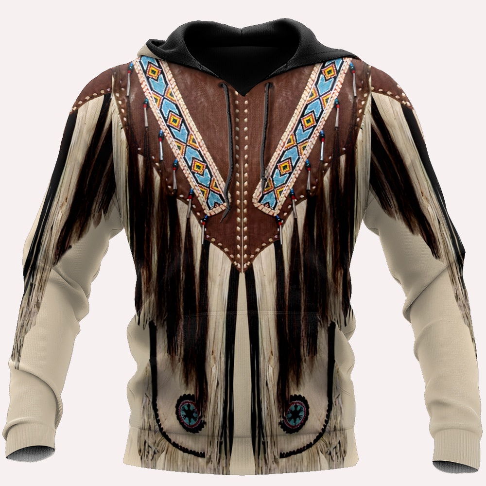 Native American Hoodie, Luxurious Native American 3D All Over Printed Hoodie, Native American Style Hoodie Native American Hoodie, Luxurious Native American 3D All Over Printed Hoodie, Native American Style Hoodie
