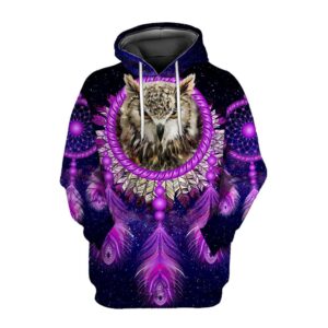 Native American Hoodie Mystical Owl Native American 3D All Over Printed Hoodie Native American Style Hoodie 3 cstped.jpg