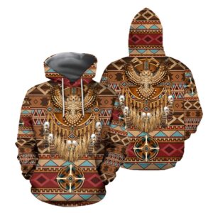 Native American Hoodie Owl Bird Native American 3D All Over Printed Hoodie Native American Style Hoodie 3 t1iyey.jpg