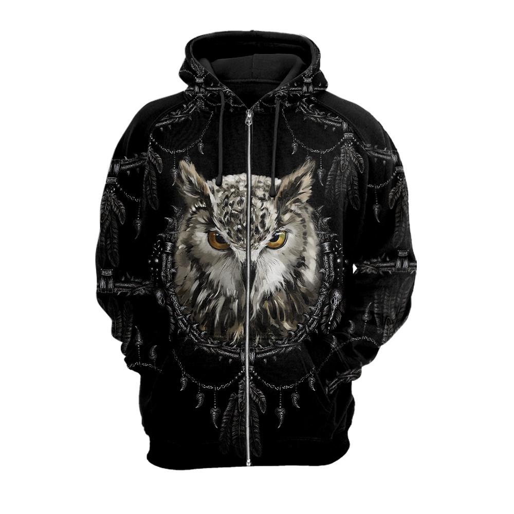 Native American Hoodie, Owl Native American 3D All Over Printed Hoodie, Native American Style Hoodie Native American Hoodie, Owl Native American 3D All Over Printed Hoodie, Native American Style Hoodie