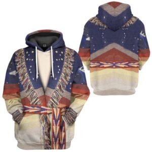 Native American Hoodie, Shirt Within Shirt Native…