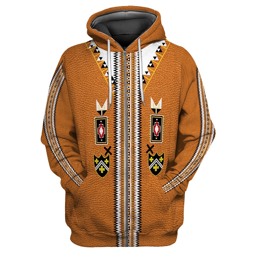 Native American Hoodie, Simple Fashion Native American 3D All Over Printed Hoodie, Native American Style Hoodie Native American Hoodie, Simple Fashion Native American 3D All Over Printed Hoodie, Native American Style Hoodie