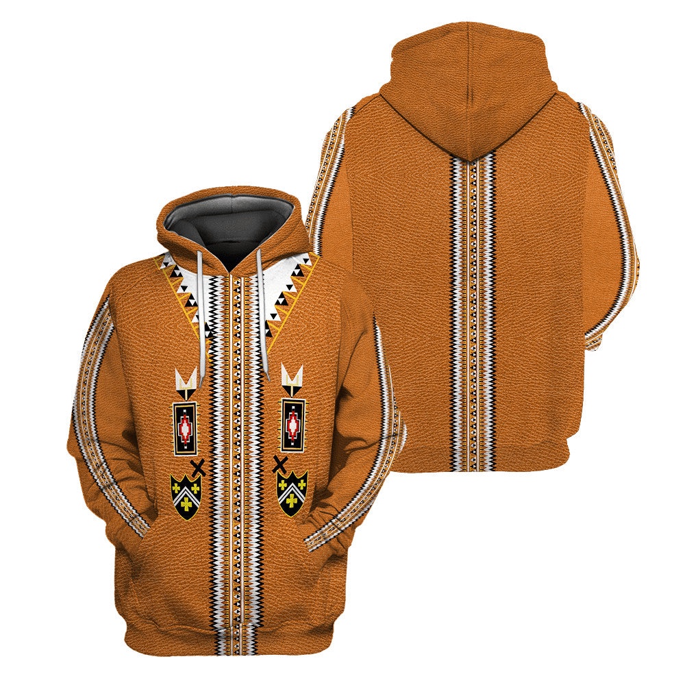 Native American Hoodie, Simple Fashion Native American 3D All Over Printed Hoodie, Native American Style Hoodie Native American Hoodie, Simple Fashion Native American 3D All Over Printed Hoodie, Native American Style Hoodie