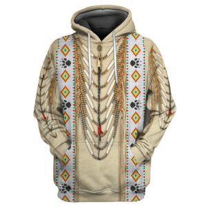 Native American Hoodie, Simplicity Native American 3D…