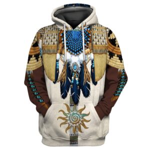 Native American Hoodie, Spirit Of The Earth…