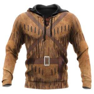Native American Hoodie, Tmarctee Cowboy Cosplay 3D…