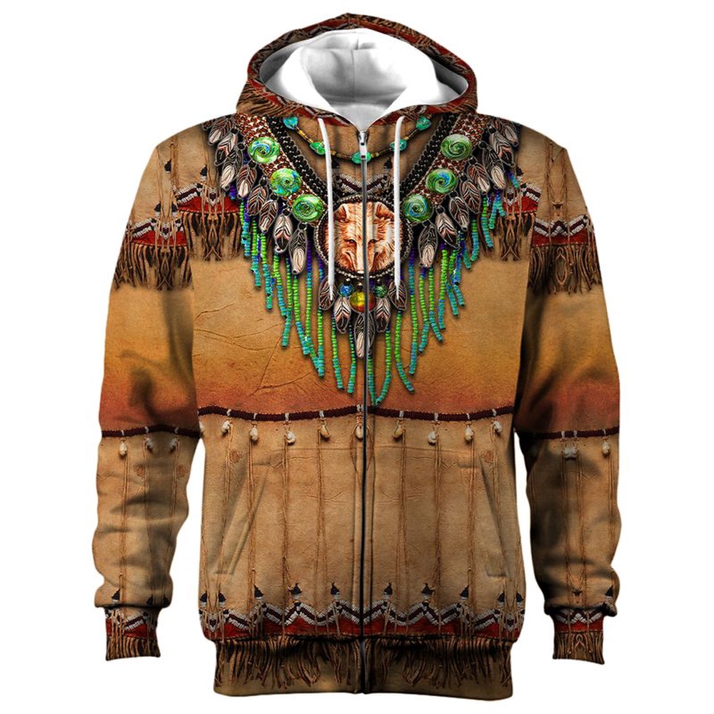 Native American Hoodie, Tribal Ethnic Style Pattern Native American 3D All Over Printed Hoodie, Native American Style Hoodie Native American Hoodie, Tribal Ethnic Style Pattern Native American 3D All Over Printed Hoodie, Native American Style Hoodie