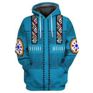 Native American Hoodie, Tribal Motifs Native American…