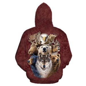 Native American Hoodie Typical Fauna Of The Area Native American 3D All Over Printed Hoodie Native American Style Hoodie 2 ecmhba.jpg
