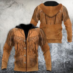 Native American Hoodie, Vintage Romantic Native American…