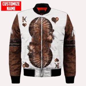 Native American Jacket, Customized Name Patriarch Native…