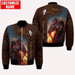 Native American Jacket, Customized Name Pride Native…