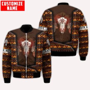 Native American Jacket, Customized Name Sacrificial Ceremony…