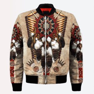 Native American Jacket, Determination Native American 3D…